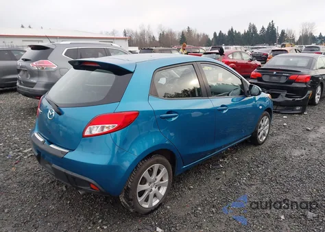 2012 Mazda Mazda2 Touring из США, поврежденный, VIN JM1DE1LZ3C0150384
